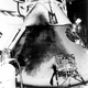 The fire inside the Command Module burned with such intensity that it blackened the exterior of the capsule (NASA)
